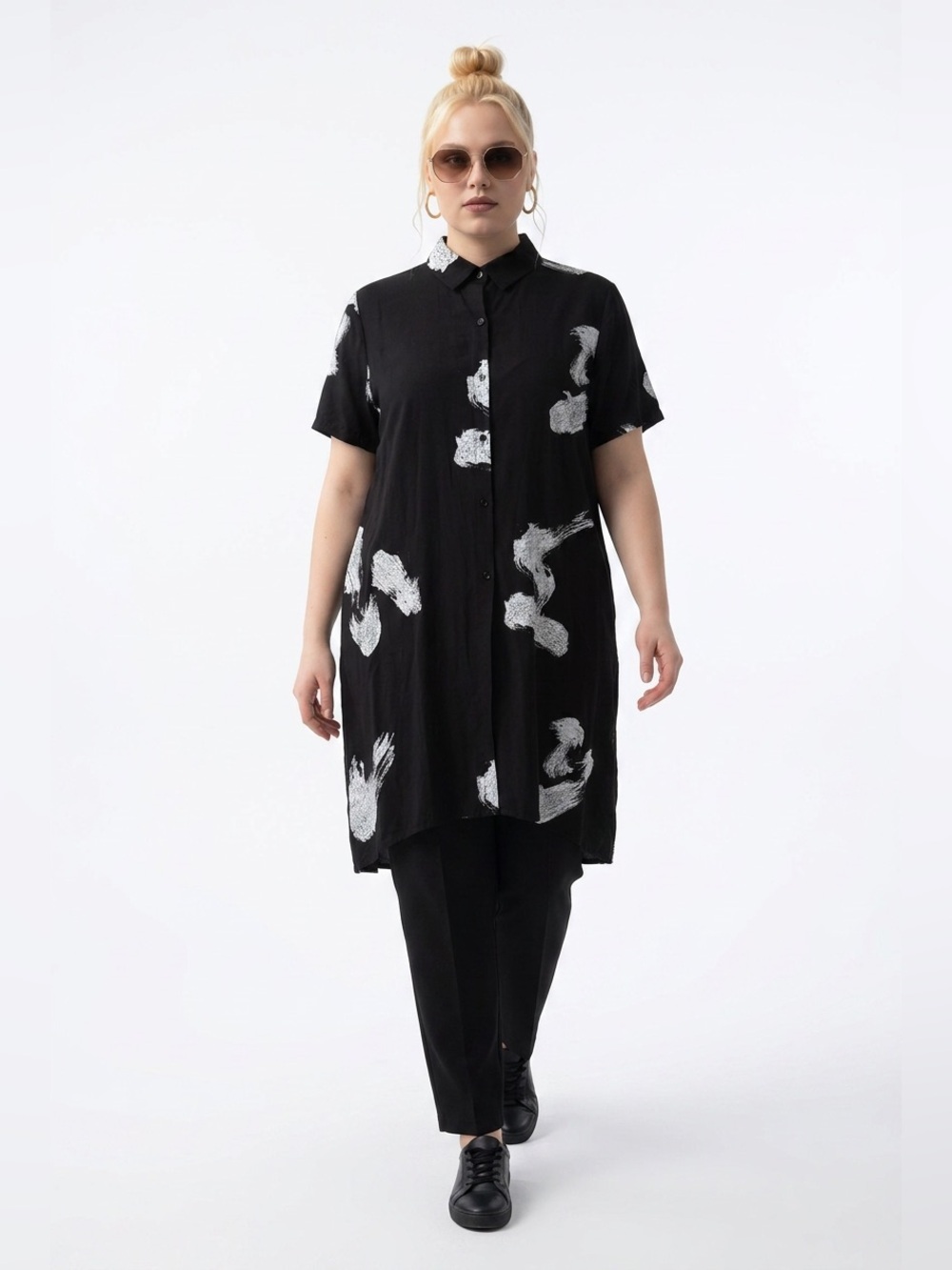 Knee length dress